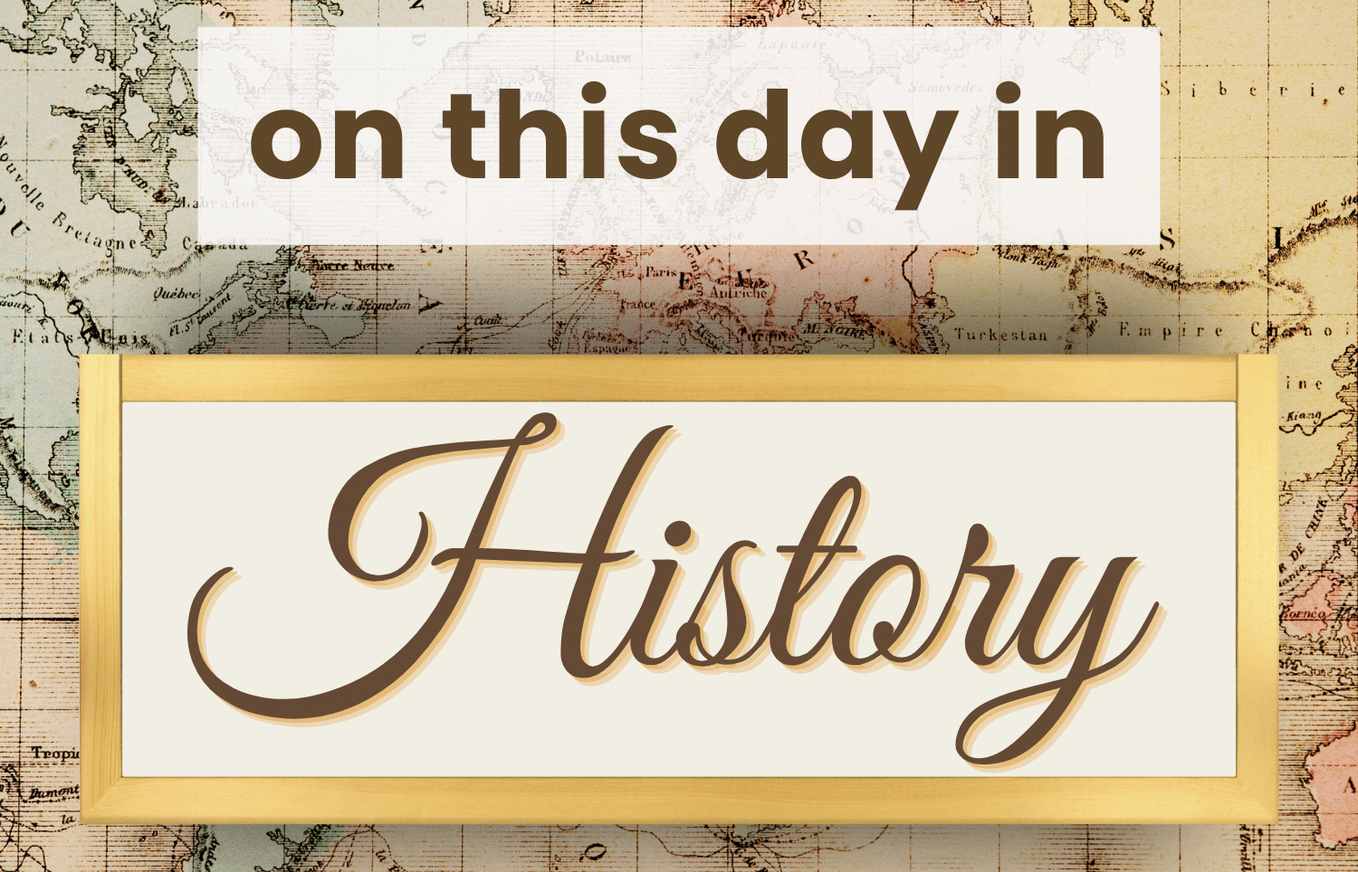 On this day in History - September 8